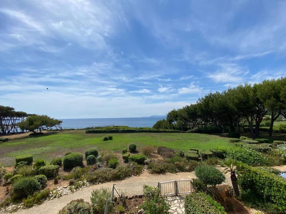 Sea-View - Wifi - Parking Apartman Six-Fours-les-Plages Kültér fotó