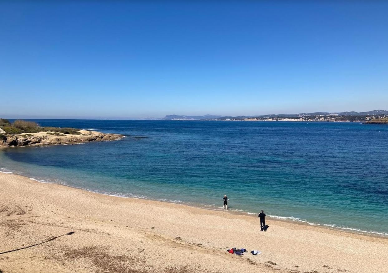 Sea-View - Wifi - Parking Apartman Six-Fours-les-Plages Kültér fotó